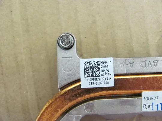 номер0324-31 термотрубка 0PFJRN 60.4GN23.001 для DELL E5510 E5410 оригінал Продаж