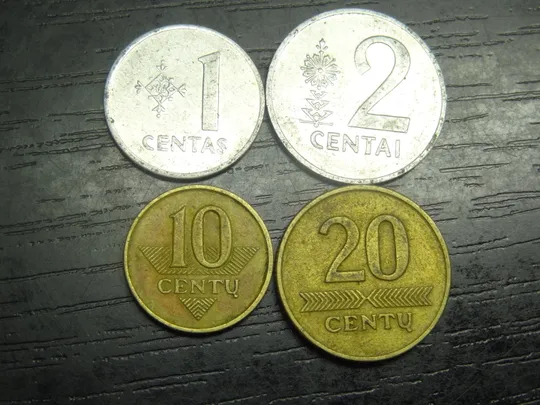 Монети Литви (до євро) Ціна