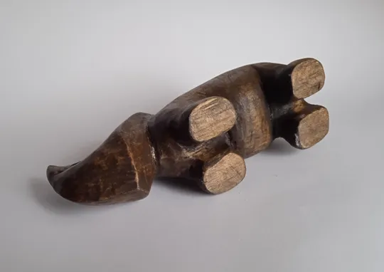 Статуетка Носоріг Rhinoceros дерево ручна робота різьба Інтернет-аукціон