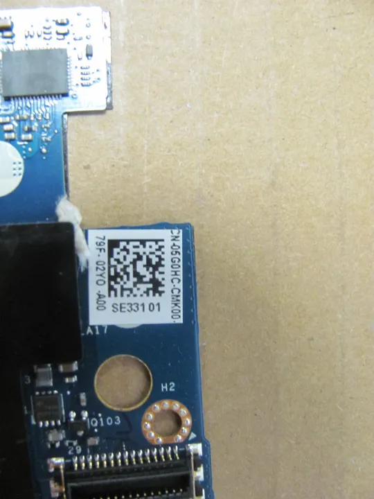 Купити номер0178-31 плата AUDIO 05G0HC CAM00\CAM01 LS-E331P для  Dell Precision 5520 XPS 15 9560 оригінал