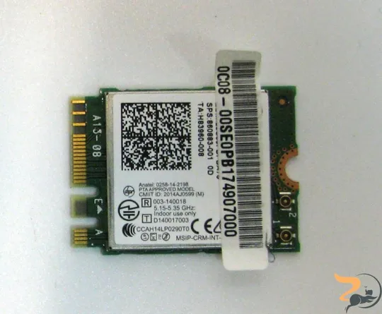 Адаптер Wi-Fi для ноутбука Acer Chromebook 14 CB3-431 H83960-008 Б/У Ціна