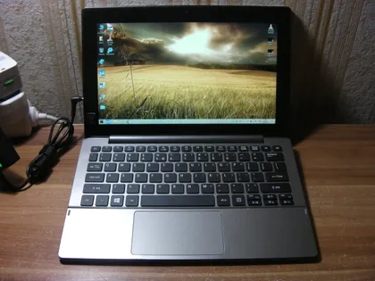 фото, Трансформер Acer Aspire Switch 11V SW5 11.6" FHD Core M-5Y10C 4x0.8ГГц-2.0ГГЦ 4ГБ/128ГБ 2Камери Батарея 65-Вт Б/Ж США #1