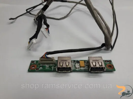 USB роз'єми для ноутбука MSI Megabook L730, *MS-1719B VER:0D MS-1717B VER:1.0, MS-1718B VER:1.0, б/в Ціна