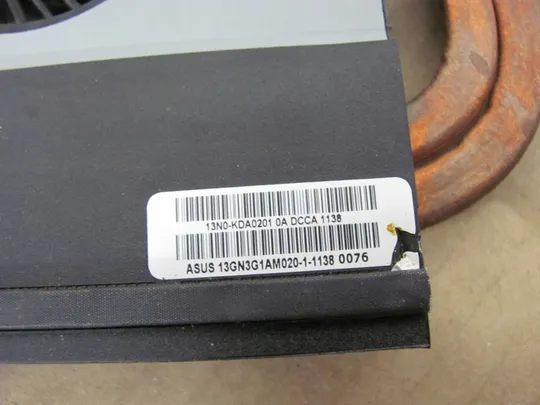 528-11 система охолодження 13N0-KDA0201 для Asus A53S K53S X53S X53 k53SV оригінал Де купити