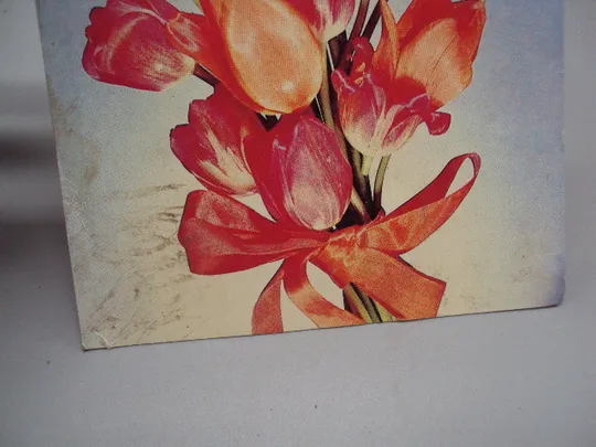 Открытка 8 марта букет цветы тюльпаны фото И. Козакевича 1983 год №17911 З аукціону