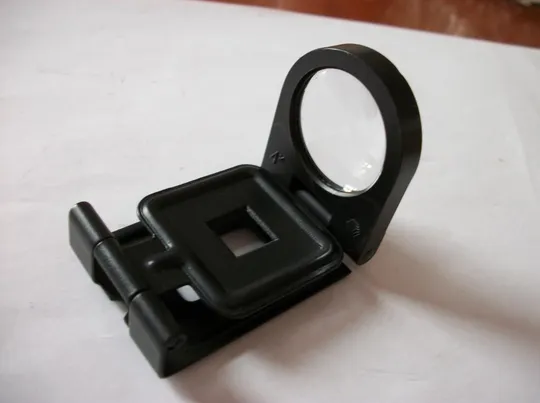 Лупа 4х СССР , для просмотра негативов и другое , редкая , 1970-х Продаж