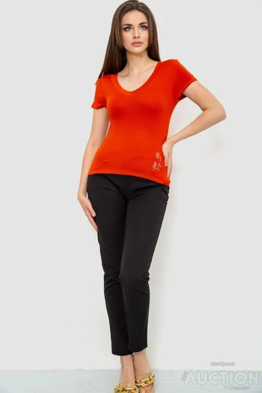 Купити Футболка женская, цвет терракотовый, 186R528