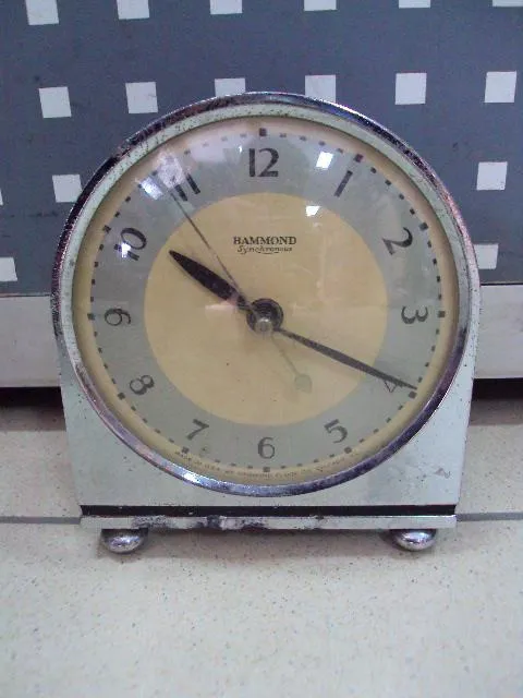 Часы настольные HAMMOND synchronous USA США высота 14 см №11400 Ціна