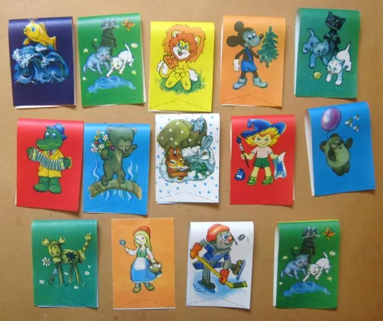 Купити НОВОРІЧНІ ПРАПОРЦІ НА ЯЛИНКУ - НОВОГОДНИЕ ЕЛОЧНЫЕ ФЛАЖКИ НА ЁЛКУ = СРСР - СССР = 14 шт.