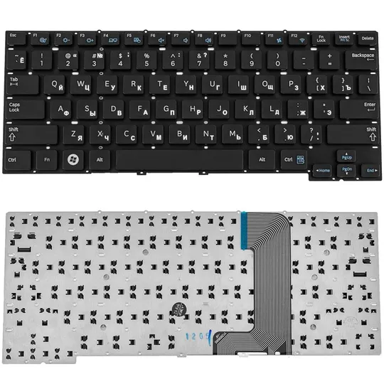 Купити Клавіатура для ноутбука SAMSUNG (NP300U1, NP305U1) rus, black, без фрейма