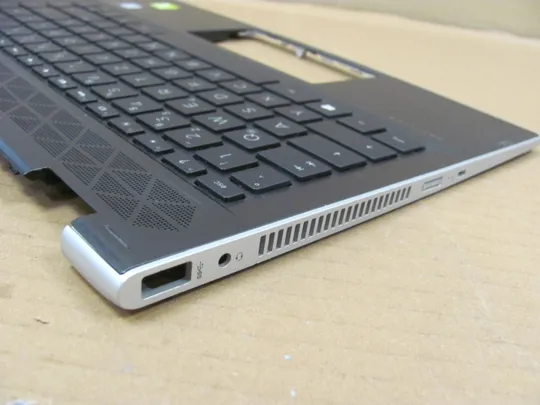 826-31 Кришка панель палмрест 4600e81200011 з клавіатурою L12550-041 9Z.NF2BW.10G  для HP Pavilion X360 14-CD 14M-CD  оригінал Де купити