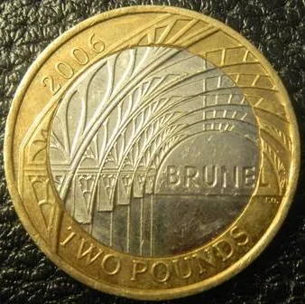 2 фунта 2006 Британія Брюннель-Паддінгтон Ціна