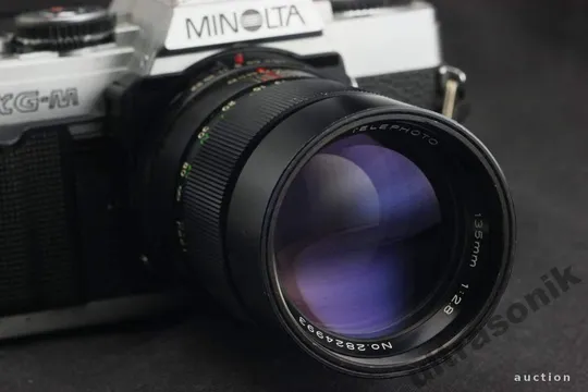портретник Minolta MD Vivitar 135mm/2,8 Ф52мм Ціна