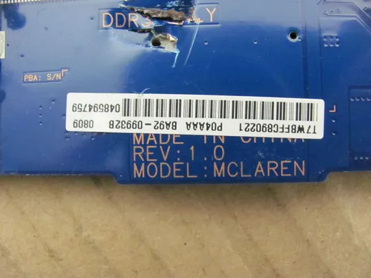 80-9 материнська плата BA92-09932B для SAMSUNG NP550 NP550P7C оригінал Характеристики