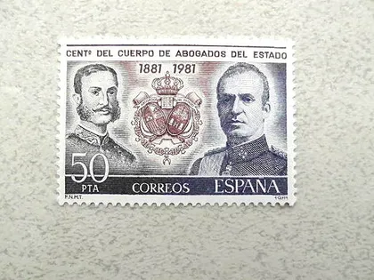 фото, Поштова марка Іспанія " Військова тематика " 1981 рік **