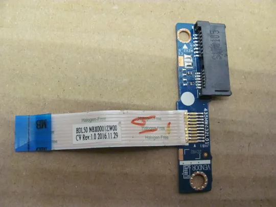 номер0117-30 плата Переходник CD/DVD NBX0001ZW00 LS-C706P для HP Pavilion 15-ay 15-ac Compaq 250 G5 оригінал Продаж