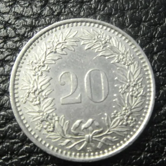 Купити 20 рапенів 1998 B Швейцарія