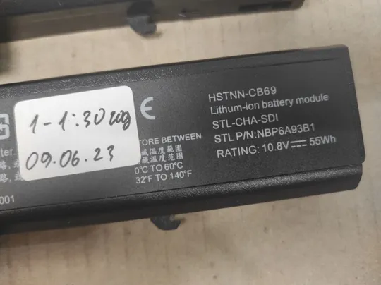 АКБ HSTNN-IB68 HSTNN-CB69 10.8V для HP 6500B 6530B 6535B 6700B 6730B 6735B, EliteBook 6930P 8440P 8440W, ProBook 6440B 6445B 6450B 6455B 6540B 6545B 6550B 6555B З аукціону