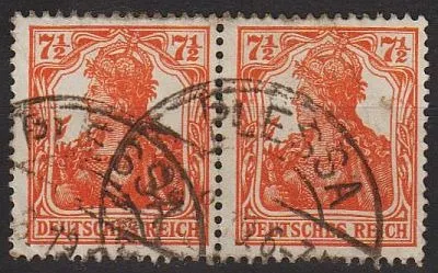 фото, 1916 - Німеччина - Стандарт - Germania Mi.99 _Пара _6,0 €