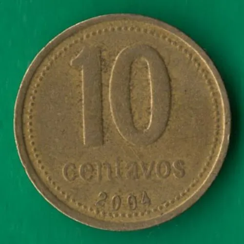 10 сентаво 2004 року Аргентина [МШ1] Ціна