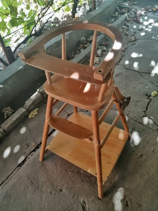 Ретро стульчик для кормления трасформер, столик Де купити