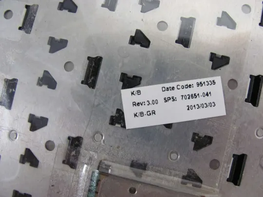 номер0250-5 клавіатура Клавіатура для ноутбука  Keyboard Клавіатура  робоча 700945-041 702651-041 635768-041 для Hp EliteBook 8460P 8470P 8470W оригінал Інтернет-аукціон