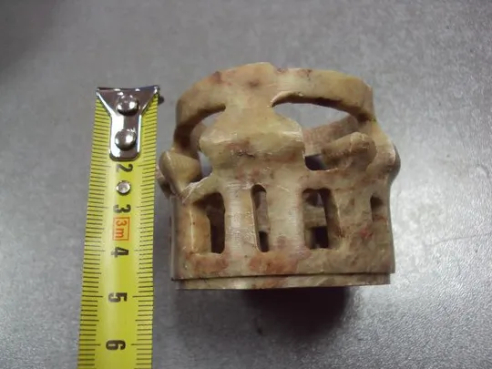 Подсвечник вазочка камень европа высота 5 см №15023 Недорого