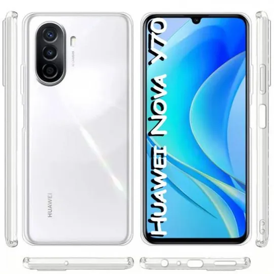 Чехол-накладка BeCover для Huawei Nova Y70 Transparancy (708635) Ціна
