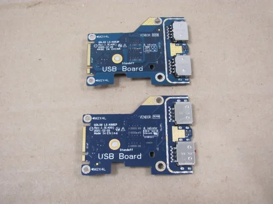667-13 плата USB GDL55 LS-K663P GDL56 LS-K66EP 08Y03W 05VN7D для Dell Inspiron G15 5510 5511 5515  5520 5521 5525 оригінал Ціна