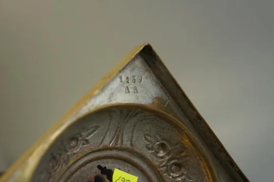 Подсвечники пара бронза Варшава NORBLIN with Co GALW WARSZAWA высота 23,5 см лот 2 шт №1502 №1661 Недорого