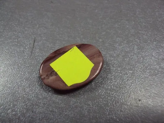 Камень яшма овальная для ювелирных изделий вес 2,71 г размер 5 х 24 х 16,5 мм №13262 Продаж