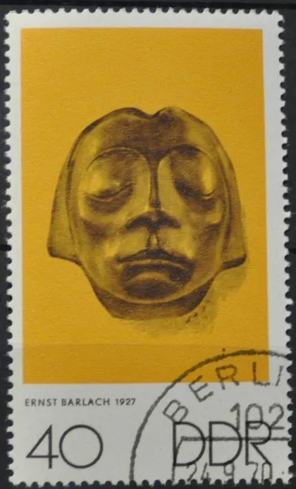 фото, ГДР Эрнст Барлах 1970
