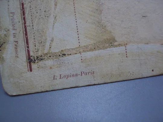 Открытка девушка с кувшином салонъ 1912 год Париж Франция France I. Lapina - Paris №18712ч Характеристики
