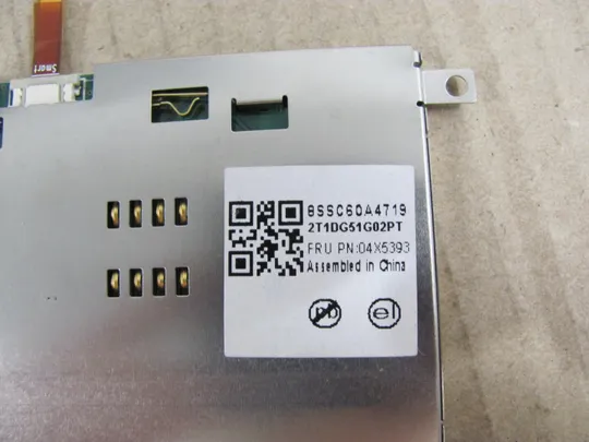 398-25 плата  Smart Card Reader 04X5393 DA30000DA10 для Lenovo ThinkPad  T450   оригінал Продаж