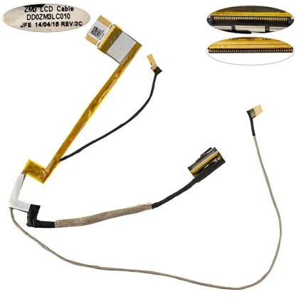фото, Шлейф матриці для ноутбука Asus (X555, VM590L, FL5800L) 40pin LED (1422-028A0AS)