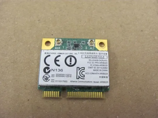 502-13 WI-FI адаптер WLL6340B-D4 AR5B225 для Toshiba Satellite C850 C855 L850 L855 оригінал Ціна