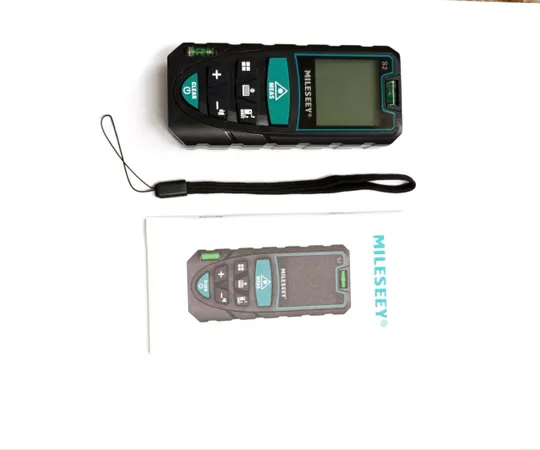 Лазерний далекомір MILESEEY S2 лазерна рулетка 50 метрів Ціна