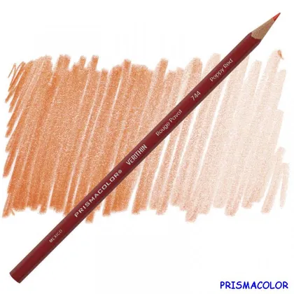 фото, PRISMACOLOR ПОШТУЧНО Твердый карандаш Poppy Red 744