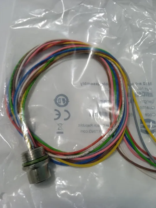 Гніздо з кабелем M12 8P HARTING (21033176805) 0,5m Продаж