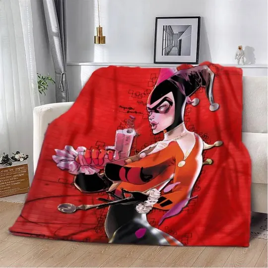 Плед 3D Харли Квинн Комикс 20222439_B 12229 135х160 см Ціна