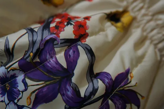 новый детский комбинезон для девочки бежевый цвет, с цветочками №756 Продаж