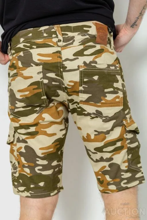 Шорты мужские камуфляж, цвет хаки, 157RP300-4 Продаж