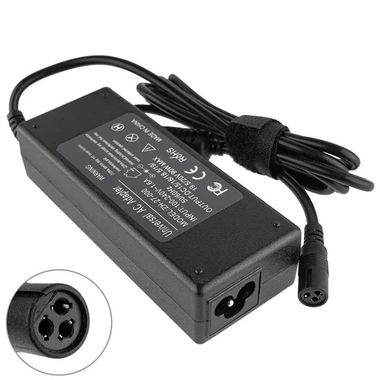 Купити Універсальний блок живлення для ноутбука 15-20V, 90W, 14 змінних роз'ємів, black