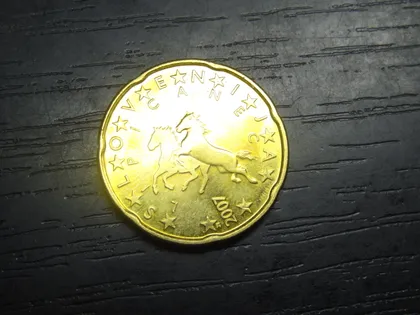 фото, 20 євроцентів Словенія 2007 UNC