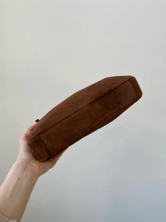 Сумка жіноча Miu Miu Aventure Nappa Leather Bag Brown Suede Продаж