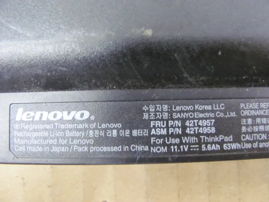 акб оригінал, Акумуляторна батарея, battery, живлення, Акумулятор 42T4957 42T4958 42T4961 42T4962 11.1V 63WH для LENOVO ThinkPad Edge E120, E125, E130, E135, E320, E325, E330, E335, ThinkPad X121e, X130e Де купити