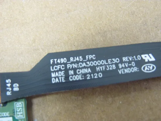 номер0813-32 плата LAN FT490/FT492 NS-B903 DA30000LE30 для Lenovo ThinkPad T14 Gen 1 2 T490 T495 оригінал Інтернет-аукціон