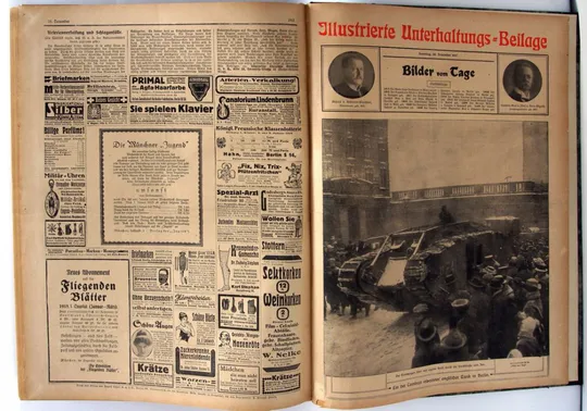 Підшивка газети Berliner Lokal-Anzeiger 1916-17 рр. Перша світова, Німеччина На торгах