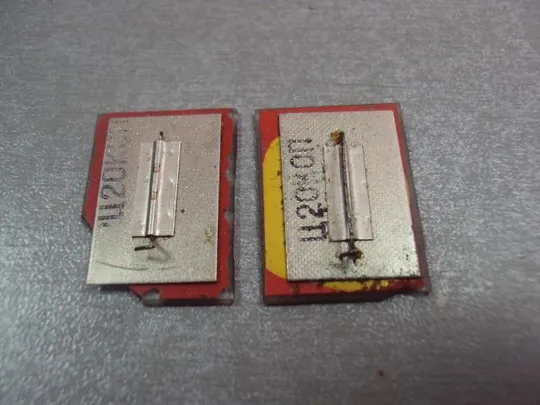 знак герб таллин стекло лот 2 шт №4865 Продаж