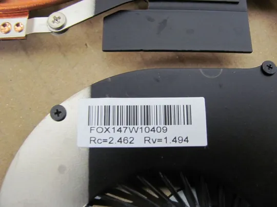 474-24 система охолодження 460.02F02.0001 для ACER ASPIRE VN7-571 VN7-571G оригінал З аукціону